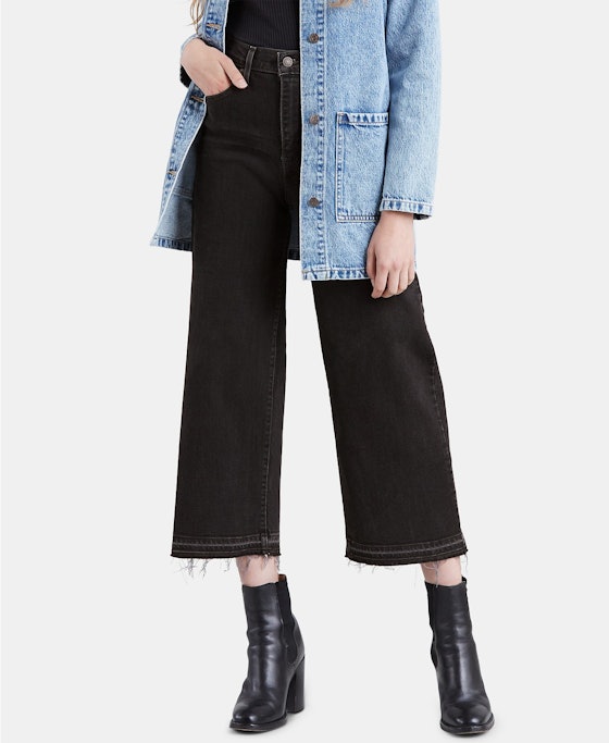 Levi's® Mile High Wide-Leg Cropped Jeans