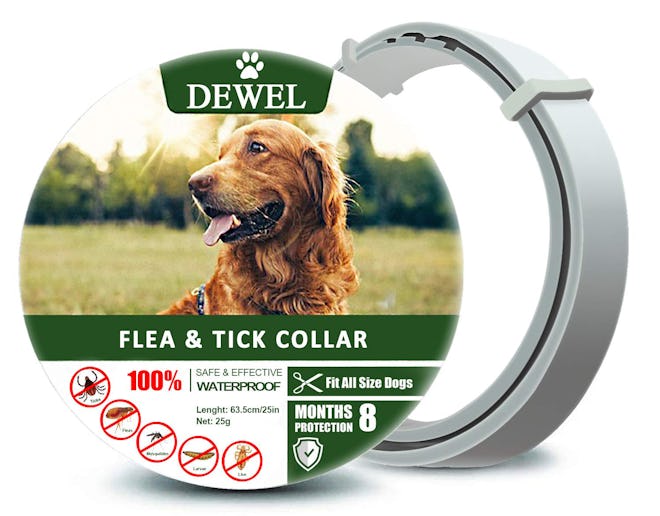 Fedciory Dewel Flea And Tick Prevention Collar