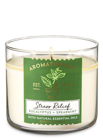 Aromatherapy Eucalyptus Spearmint 3-Wick Candle 