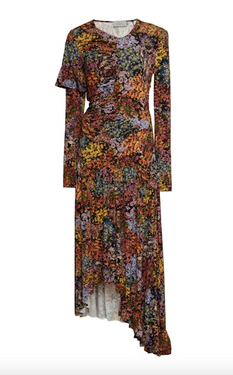 Ashley Floral-Print Stretch-Crepe Maxi Dress