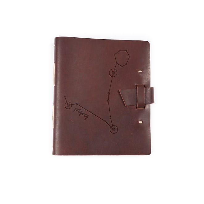 Pisces Leather Journal