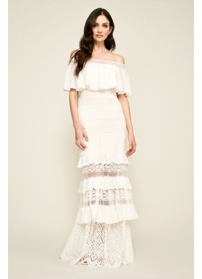 david's bridal bohemian