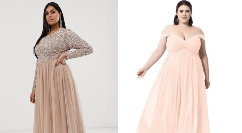 11 Size Inclusive Bridesmaids Dresses That Cost Less Than $300