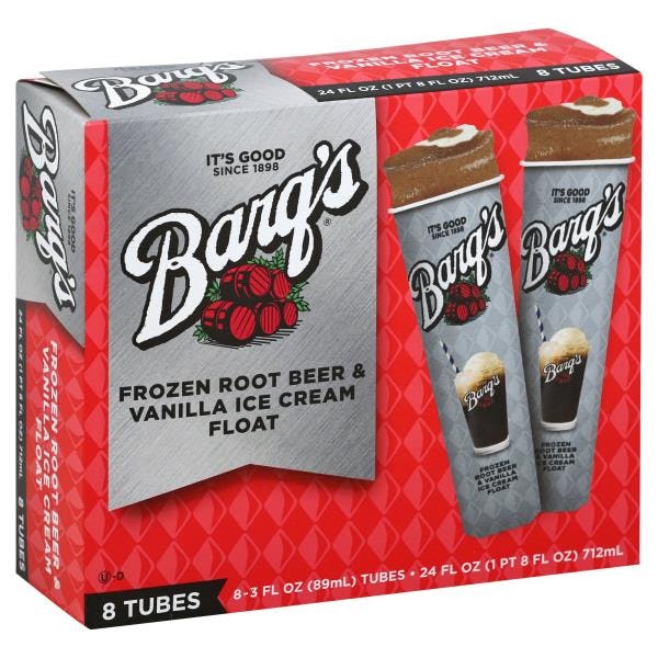 Barq's Frozen Root Beer & Vanilla Ice Cream Tubes Are Perfect For Hot