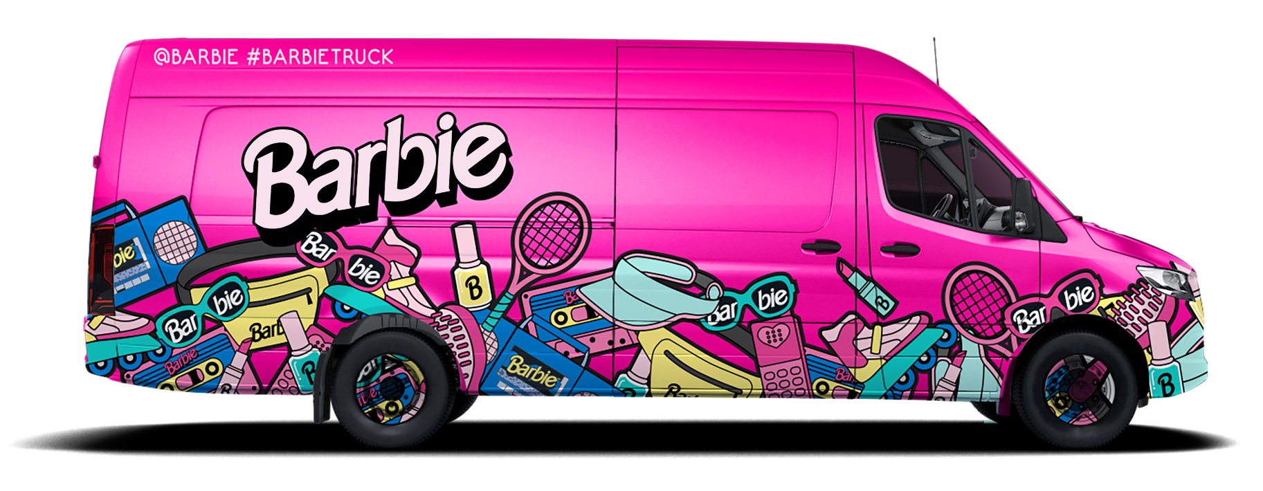 barbie truck tour