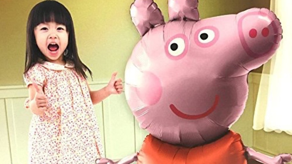 This Giant Peppa Pig Balloon Is Probably Bigger Than Your Kid So