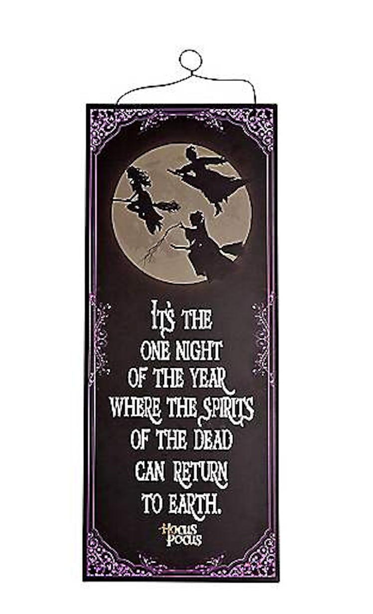 Spirits of the Dead Wooden Sign - Hocus Pocus