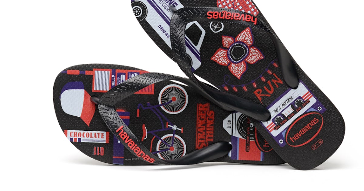 Stranger things deals havaianas