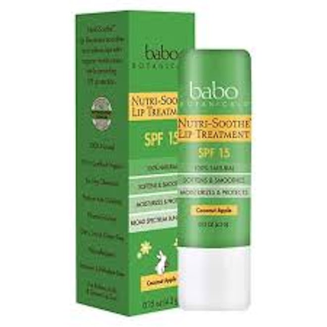 Babo Botanicals Nutri-Soothe Lip Treatment Sunscreen 