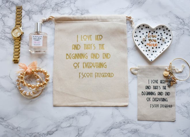 F. Scott Fitzgerald Quote Bags