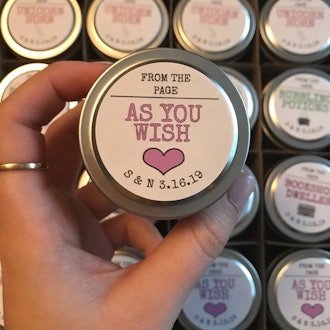 72 2oz Bookish Soy Candles - Party/Wedding Favors