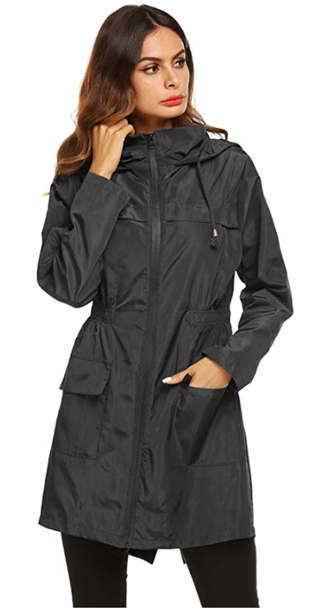 LOMON Women's Rain Jacket