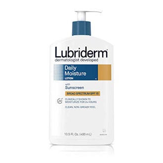 Lubriderm Daily Moisture Hydrating Body Lotion and Broad Spectrum SPF 15 Sunscreen (13.5 oz) 
