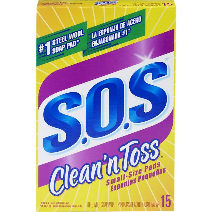 S.O.S. Clean 'n Toss Steel Wool Soap Pads
