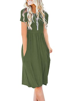 DB MOON Empire Waist T-Shirt dress