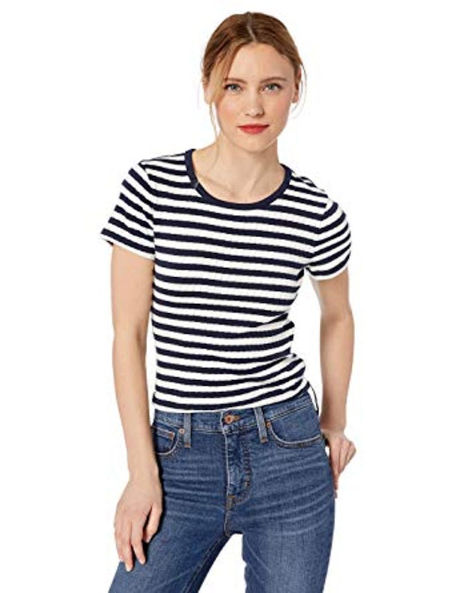 J.Crew Striped Crewneck