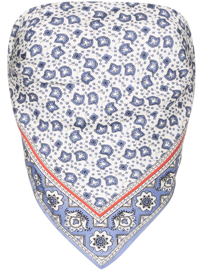 Bandana Print Top