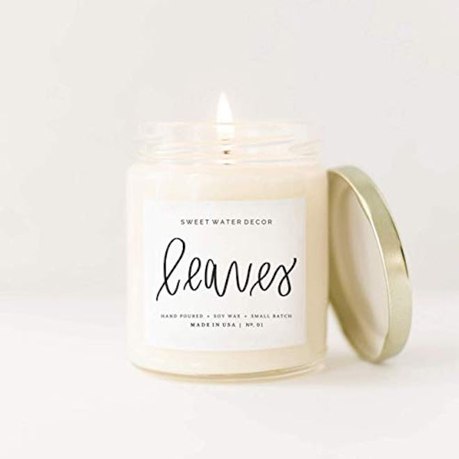 Leaves Natural Soy Wax Candle
