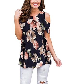 Luranee Cold Shoulder Tunic