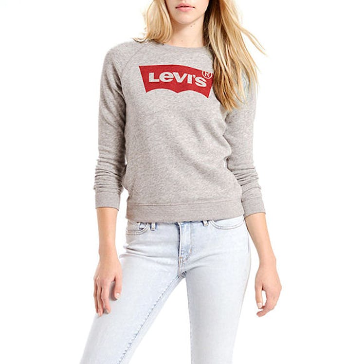 Levi's® Crew Neck Long Sleeve Sweatshirt