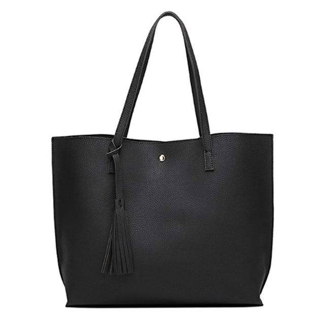 Dreubea Women's Soft Faux Leather Tote