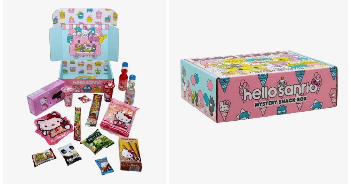 This Sanrio Snack Crate At Hot Topic Comes Loaded With Sweet Treats