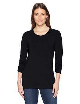 Amazon Essentials Women's Classic-Fit Long-Sleeve Crewneck T-Shirt