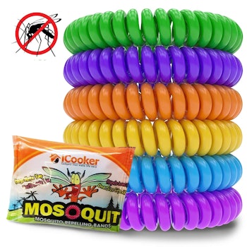 iCooker Mosquito Repellent Bracelets (12-Pack)