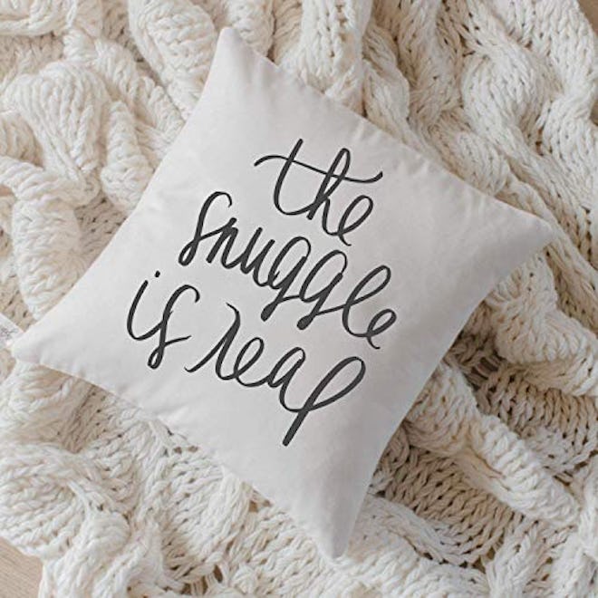 "The Snuggle Is Real" Pillow 