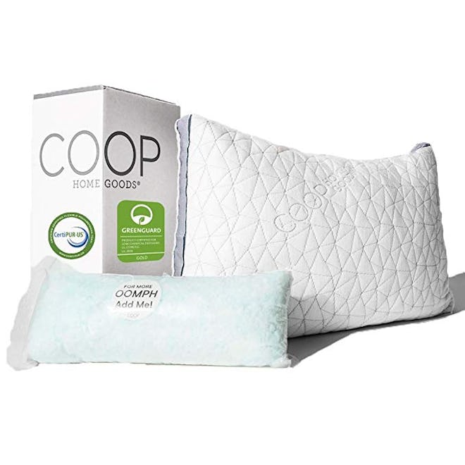COOP Home Goods Shredded Memory Foam Pillow