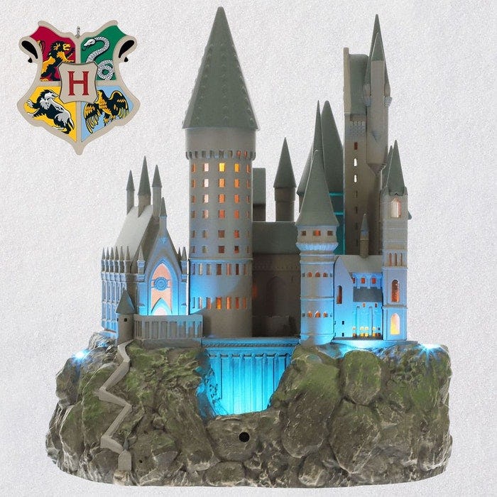 Hallmark Hogwarts Castle Tree factory Topper