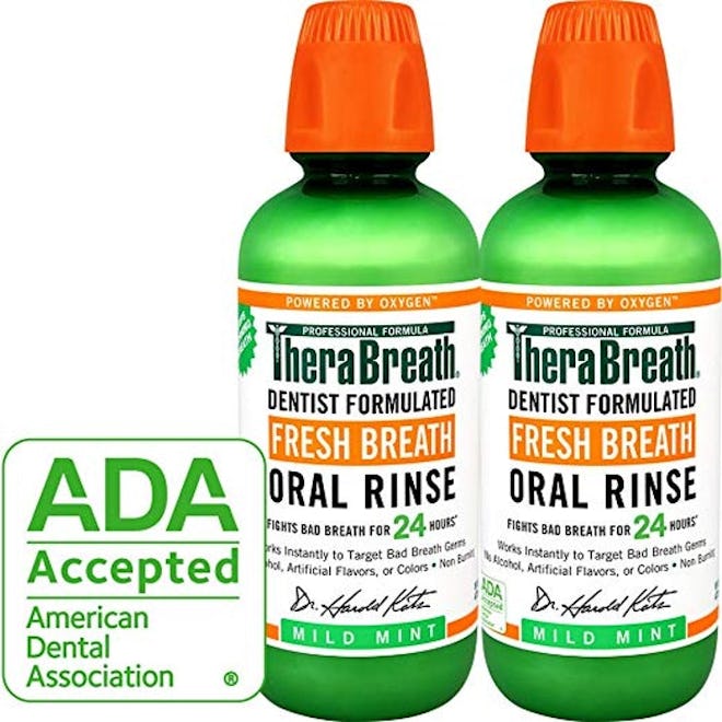TheraBreath Fresh Breath Oral Rinse (Pack of 2)