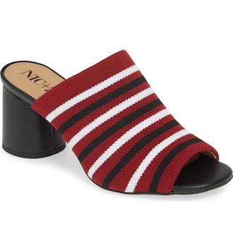 Padma Stripe Knit Mule Sandal