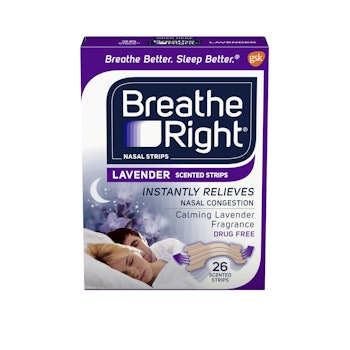 Breathe Right Lavender Nasal Strips (26 Strips)