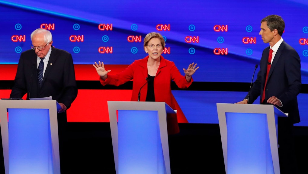The 2020 Democratic Debate S Best Lines Included A Show Stopping Quote From Elizabeth Warren