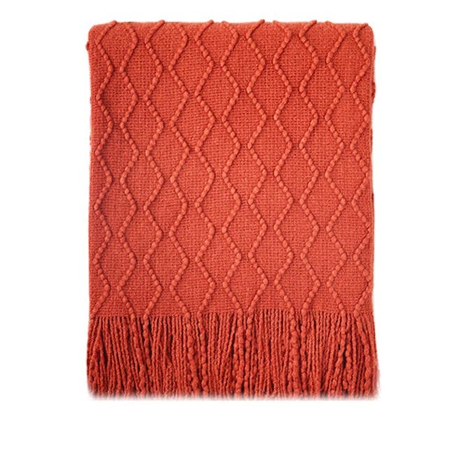 Bourina Textured Throw Blanket