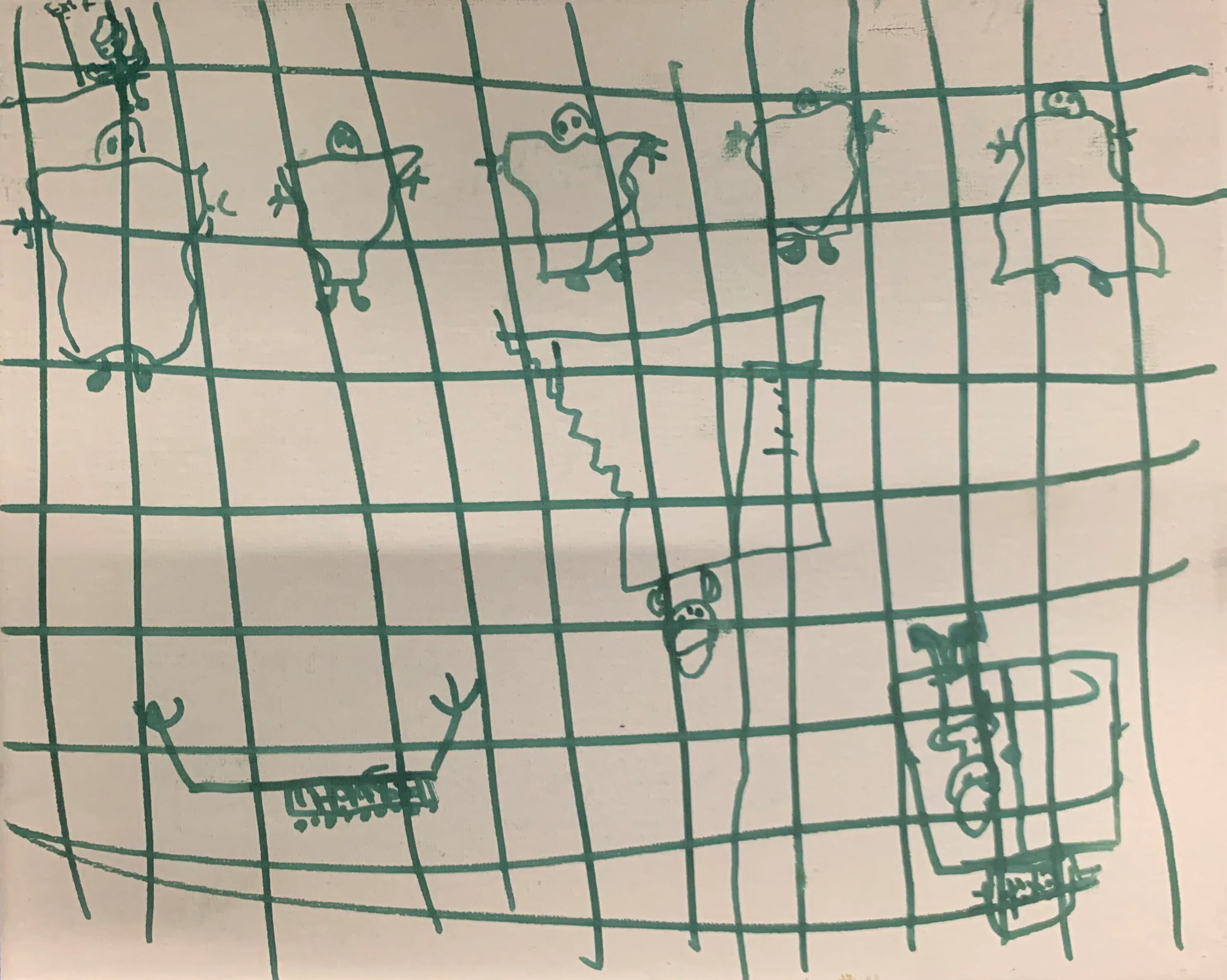 Immigrant Children's Drawings Of Their Experiences In Detention Depict ...