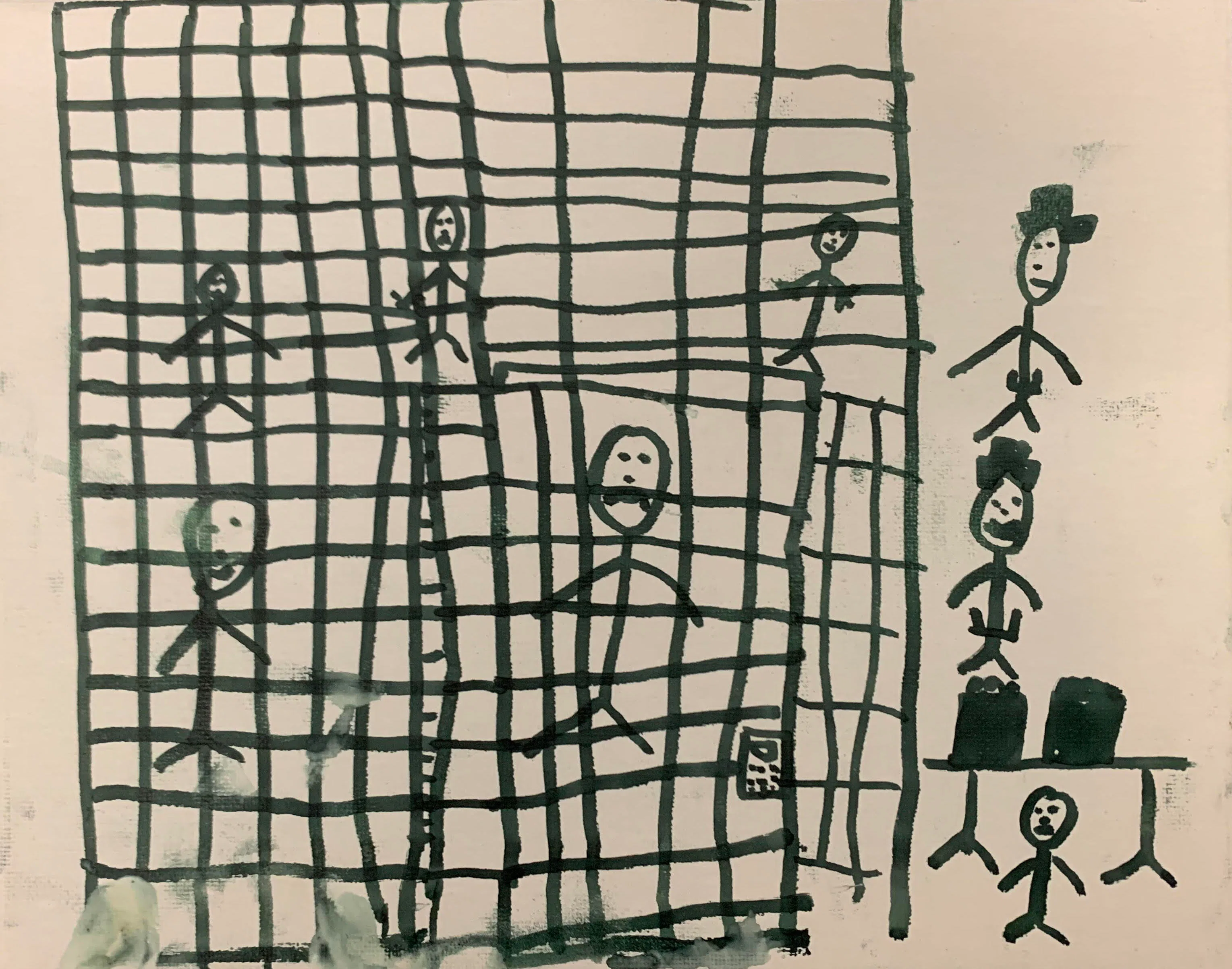 Immigrant Children's Drawings Of Their Experiences In Detention Depict ...