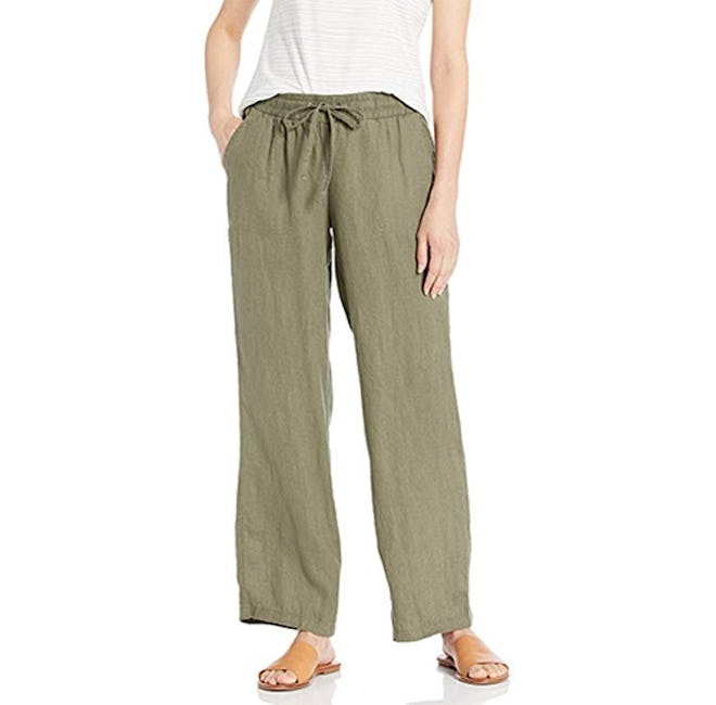 Drawstring Linen Pant