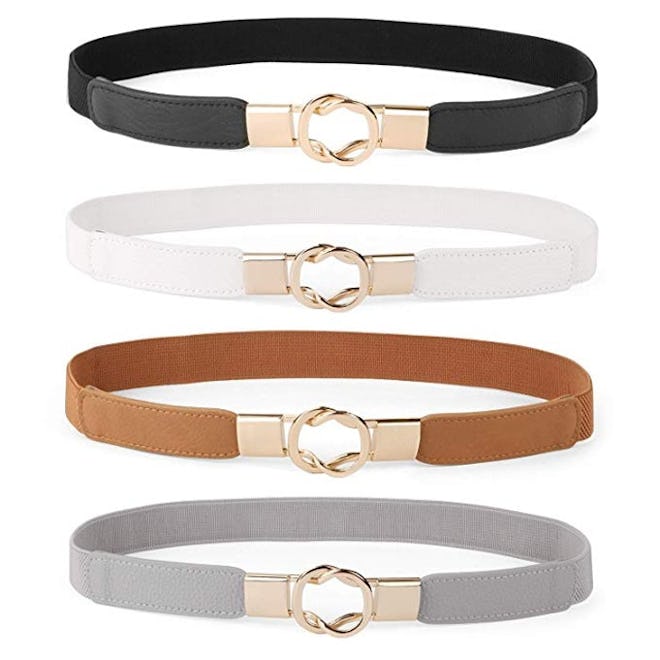 Retro Stretch Belts (Set of 4)