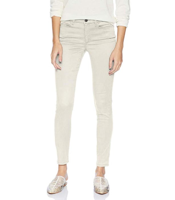 Daily Ritual Women's Sateen 5-Pocket Skinny Pant