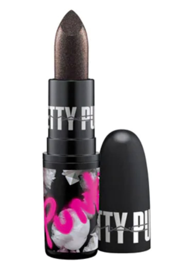 MAC Pretty Punk Lipstick In Black Night