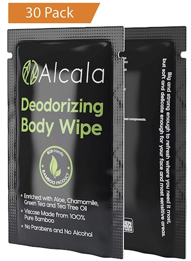 Alcala Deodorizing Body Wipes (30 Pack)