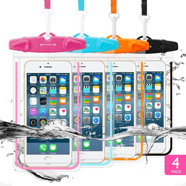 Fitfort 4-Pack Universal Waterproof Case 