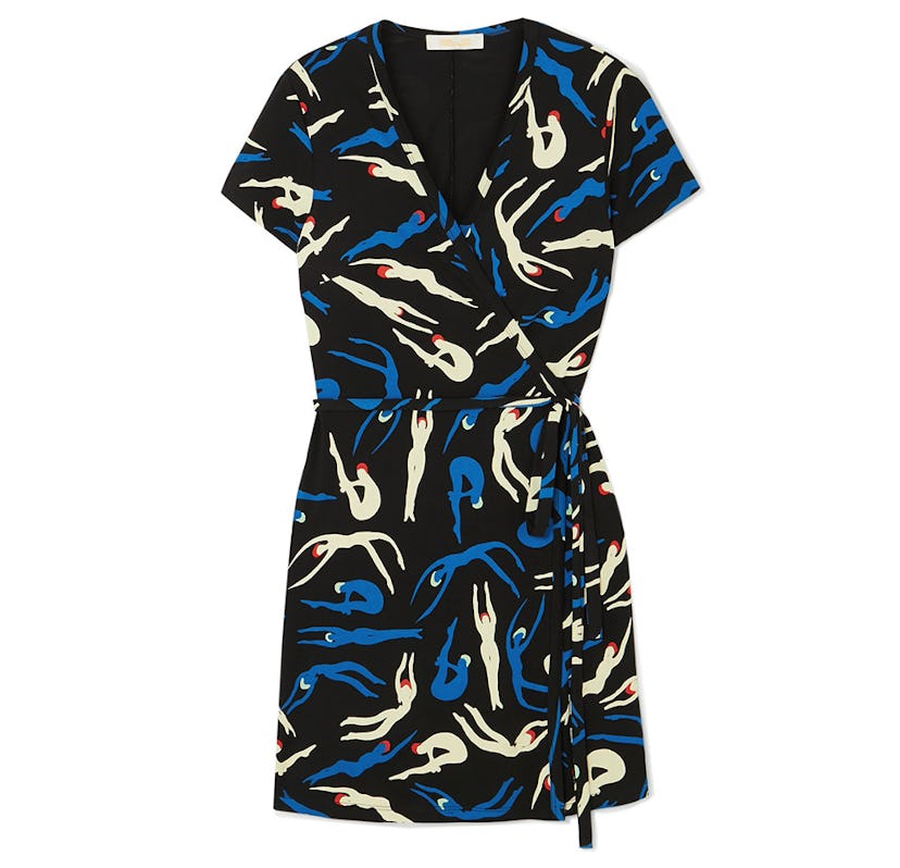 Diane Von Furstenberg Mini Wrap Dress