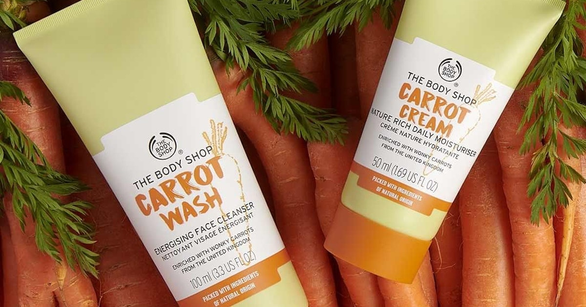 The Body Shop S New Carrot Collection Tackles The Food Waste Problem Here S How