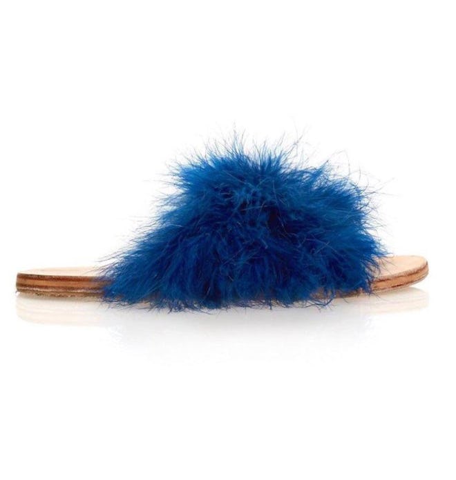 Marabou Lamu In Indigo