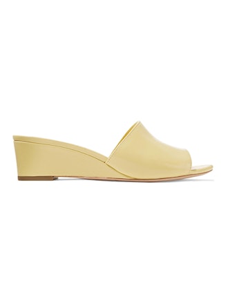 Tilly Patent-Leather Wedge Sandals