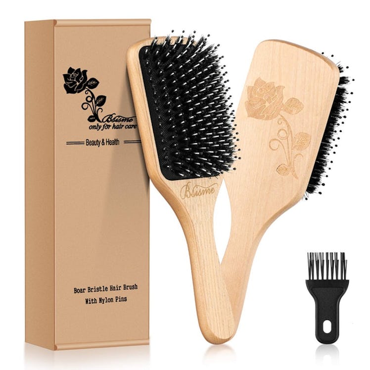 Bsisme Boar Bristle Hairbrush