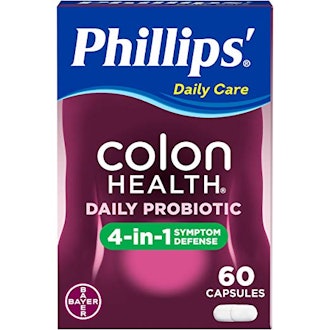 Phillips' Colon Health 4-in-1 Daily Probiotic (60 Capsules)